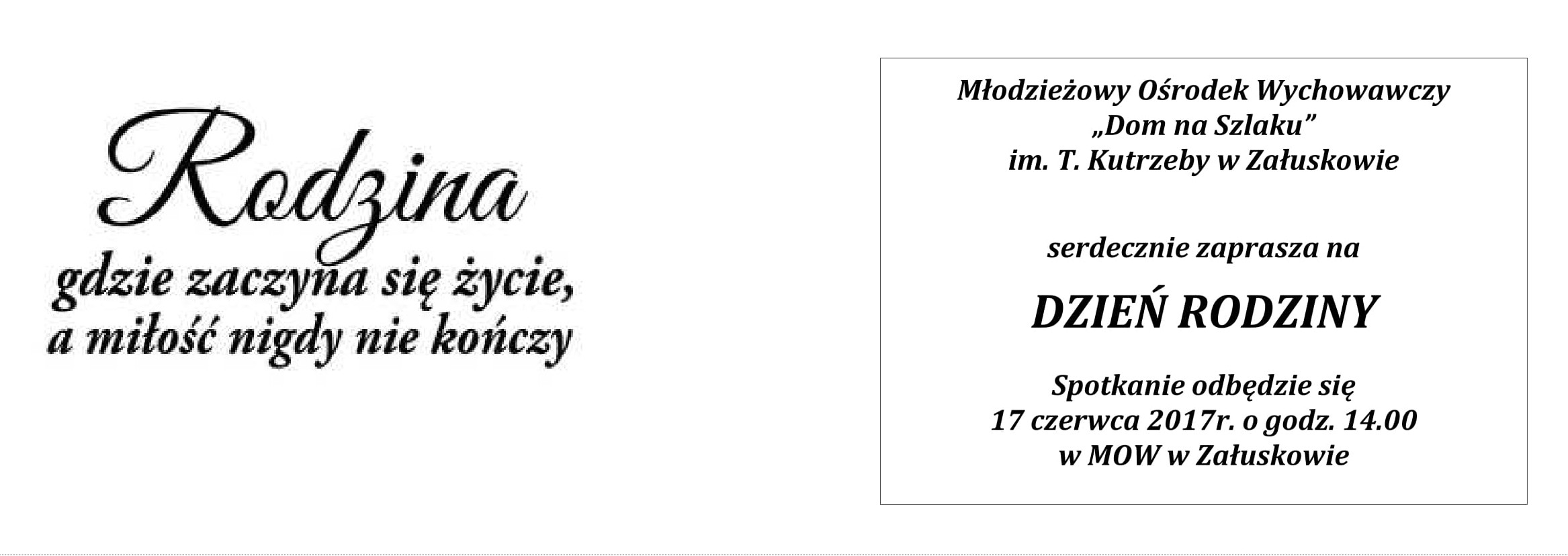 Zaproszenie - Obrazek 1