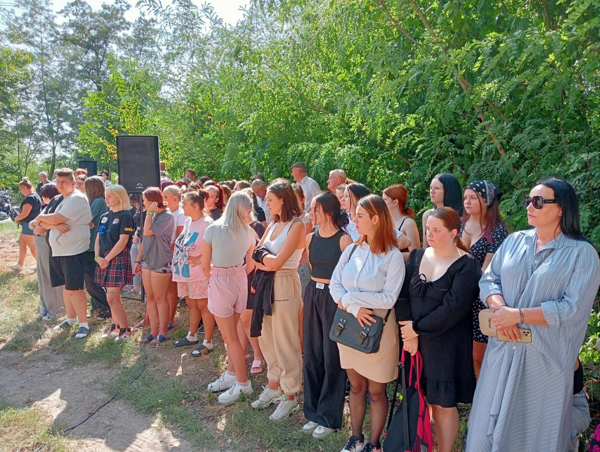 Udział w uroczystości odsłonięcia pamiątkowej tablicy. - Obrazek 5