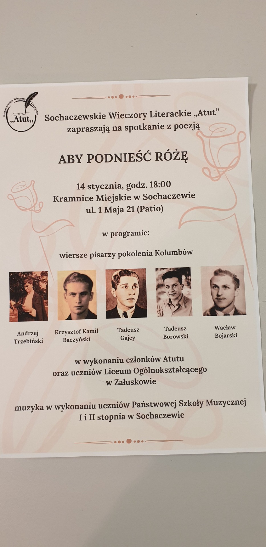 Sochaczewskie Wieczory Literackie - Obrazek 1