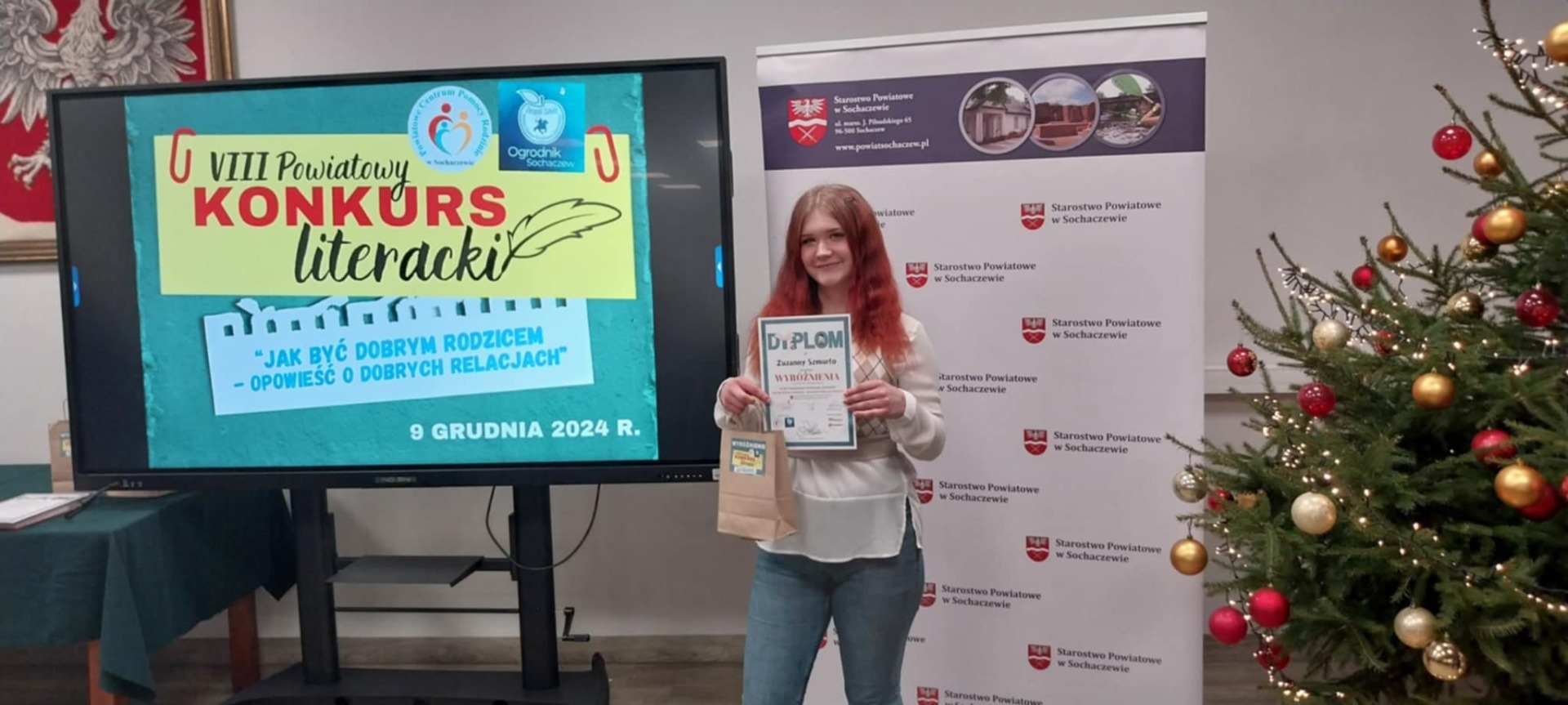 VIII Powiatowy Konkurs Literacki "Jak być dobrym rodzicem - opowieść o dobrych relacjach" - Obrazek 5